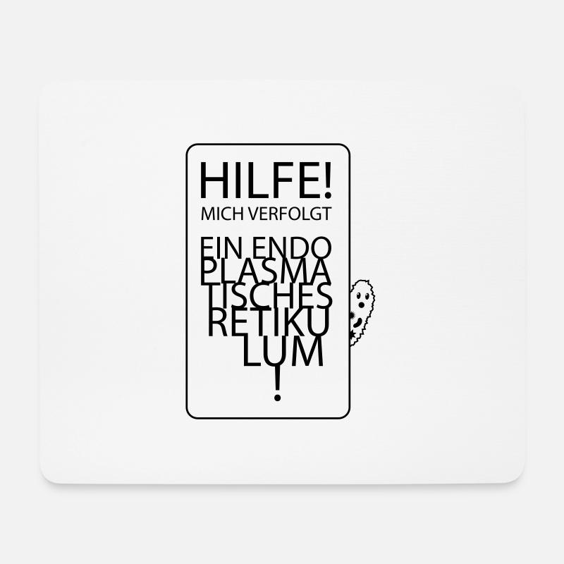 Endoplasmatisches Retikulum - Mousepad (Querformat) - Weiß