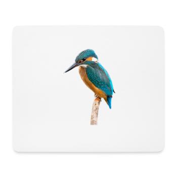 Kingfisher - Kingfisher - Mouse Pad (horizontal) - white - Front