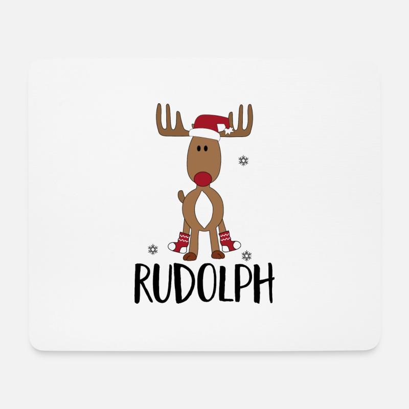Weihnachten - Mousepad (Querformat) - Weiß