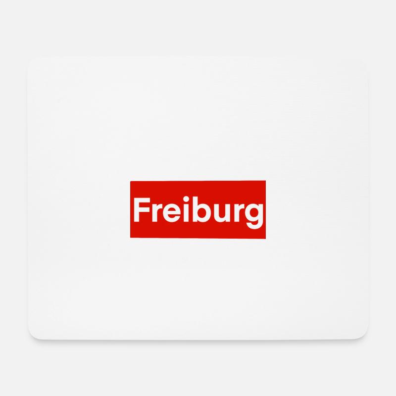 Freiburg Red Label - Mousepad (Querformat) - Weiß