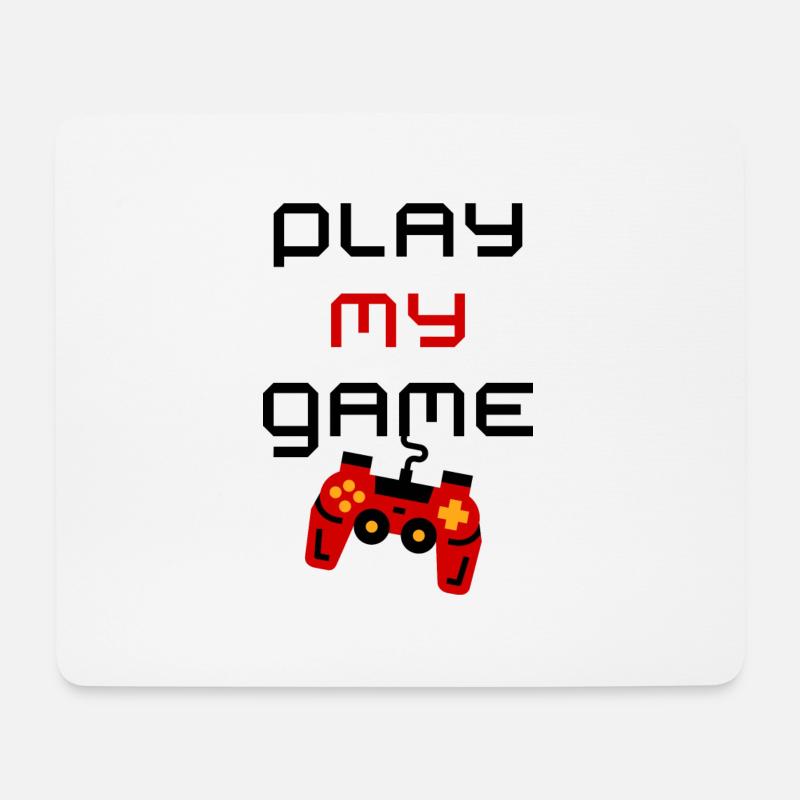 Gaming - Mousepad (Querformat) - Weiß