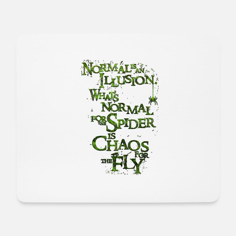 Weisheit zitiert Buddha Text Leben Halloween - Mousepad (Querformat) - Weiß