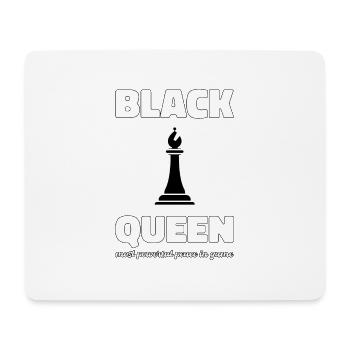 Cadeau Black Queen Africa Roots Pride - Tapis de souris (format paysage) - blanc - Devant