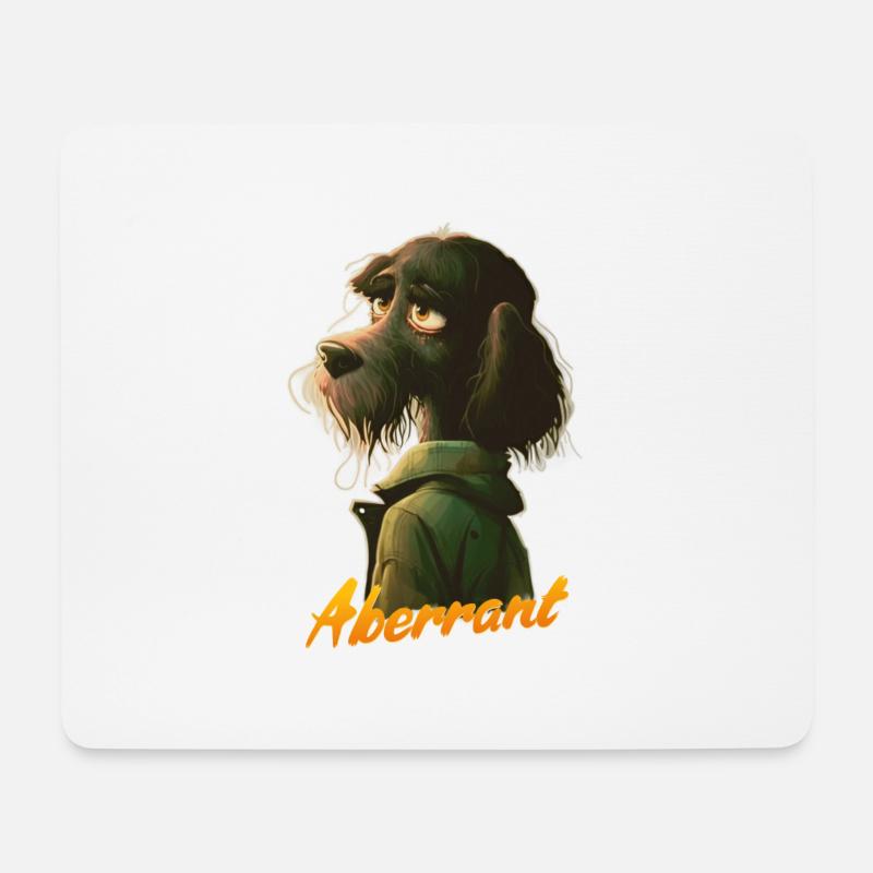 Abweichend - Mousepad (Querformat) - Weiß