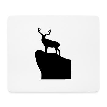 Horst - Mousepad (Querformat) - Weiß - Vorne