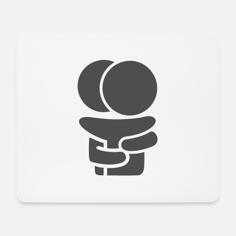 Free hugs V.3 - Mousepad (Querformat) - Weiß