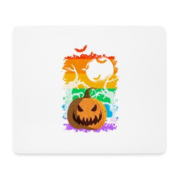 Gay Pride Parade LGBTQ+ Rainbow Flag Body Positive - Mousepad (Querformat) - Weiß - Vorne