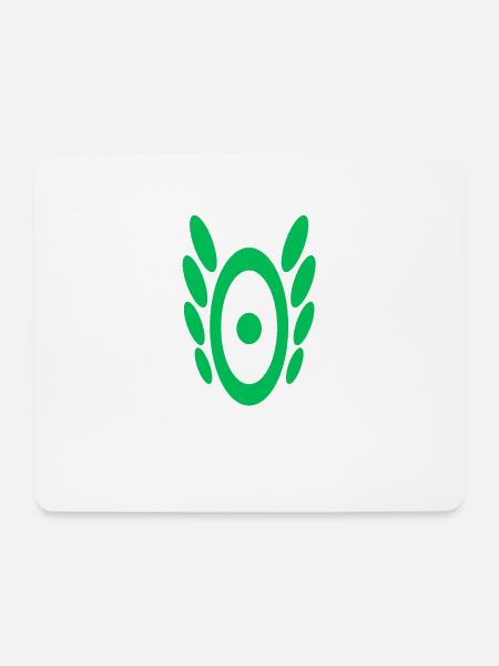 Muster N°5 - Mousepad (Querformat) - Weiß