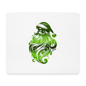 Weihnachten Weihnachtsmann Weihnachtsmann ungezogene Feiertage Winter - Mousepad (Querformat) - Weiß - Vorne
