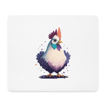 Cute Chicken - Mouse Pad (horizontal) - white - Front