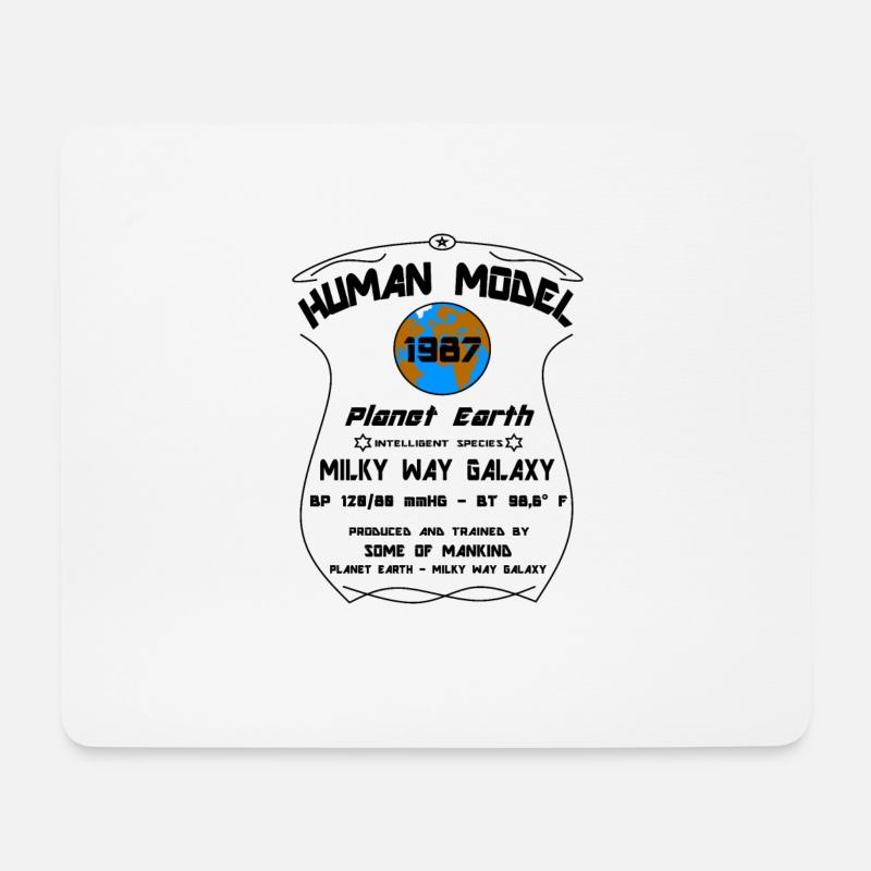 1987 - Mousepad (Querformat) - Weiß