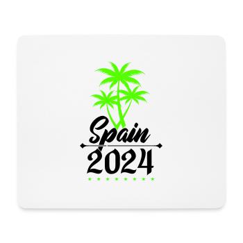 spain 2024 palmen - Mousepad (Querformat) - Weiß - Vorne