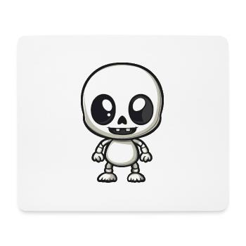 Zombie Halloween Skeleton Comic - Mouse Pad (horizontal) - white - Front