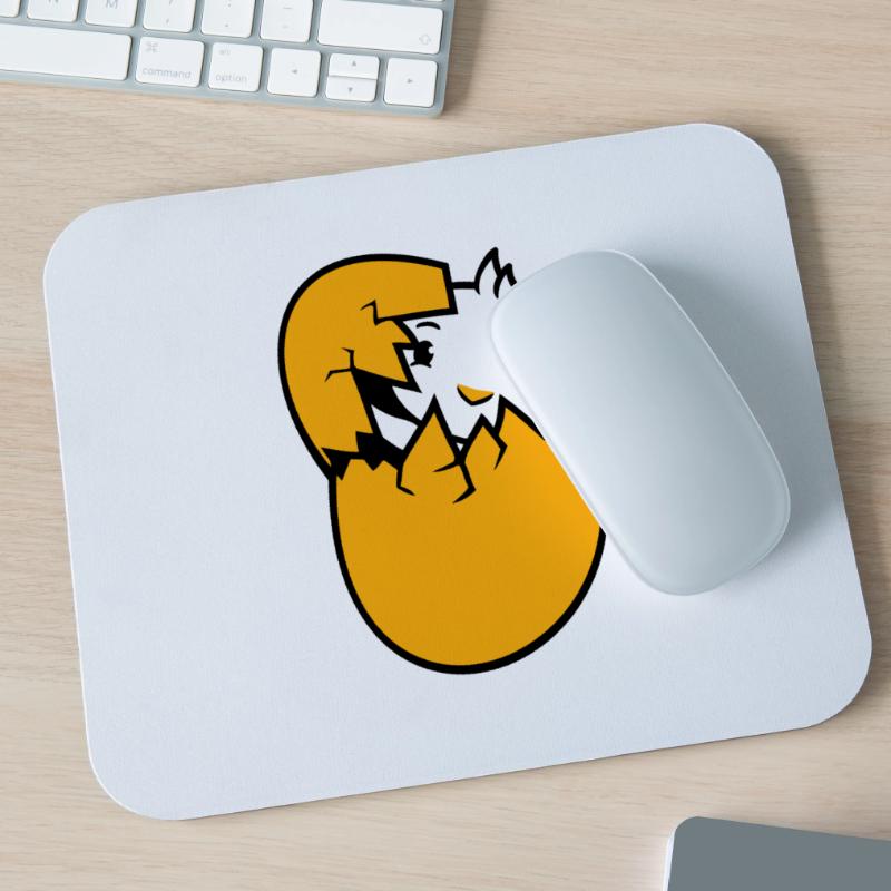 Bird Duck Hatching Egg Easter Easter Egg Baby Child Mouse Pad (horizontal)