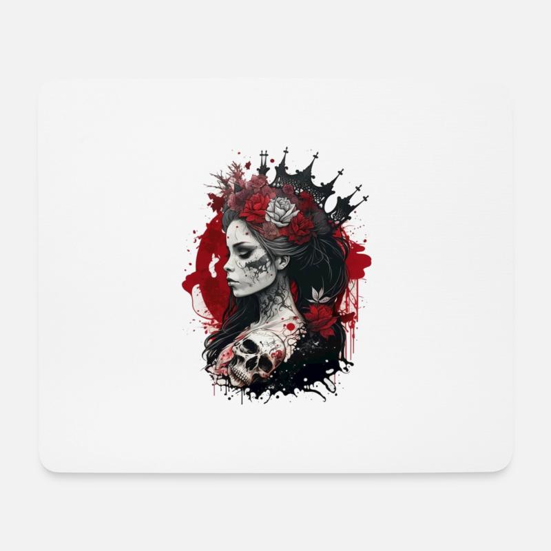 Die Blutkönigin - Mousepad (Querformat) - Weiß