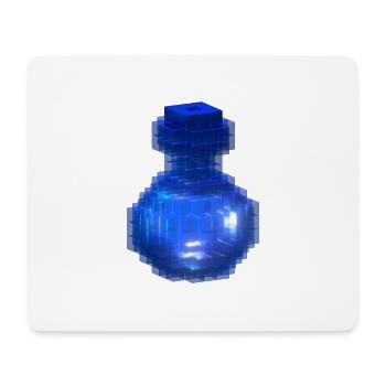 Blue Gothic Halloween Secret Potion Bottle Tshirt - Mouse Pad (horizontal) - white - Front