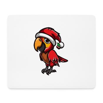 Noël à Papagai - Tapis de souris (format paysage) - blanc - Devant