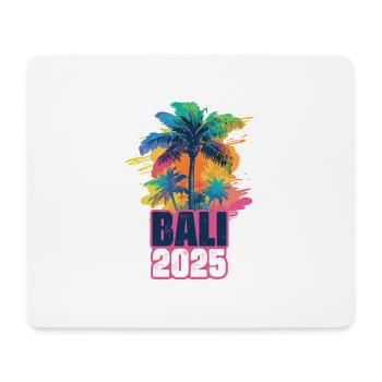 Bali 2025 Urlaub Palmen - Mousepad (Querformat) - Weiß - Vorne