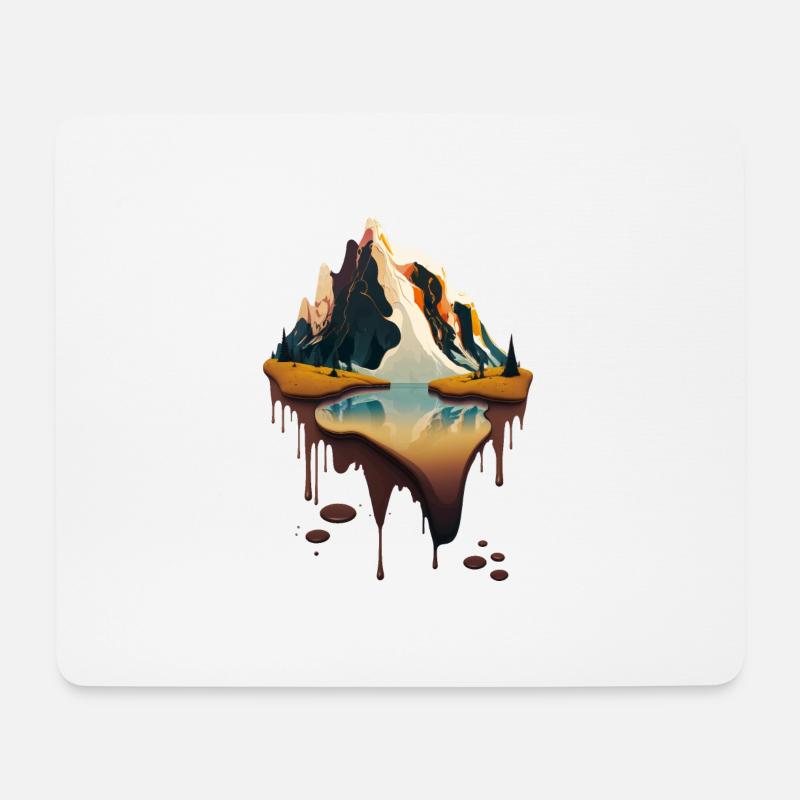 SURREAL - Mouse Pad (horizontal) - white