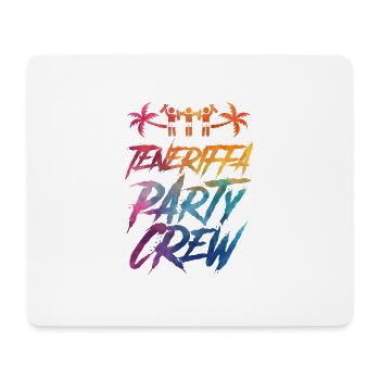 Teneriffa Party Crew Bunt - Mousepad (Querformat) - Weiß - Vorne