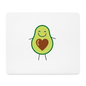 Avocat - Tapis de souris (format paysage) - blanc - Devant