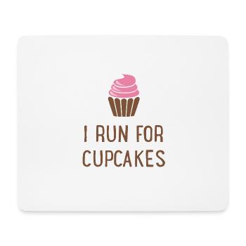 Cupcakes - Mousepad (Querformat) - Weiß - Vorne