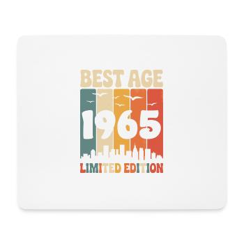 1965 Retro Birthday 1965 Vintage 1965 - Mouse Pad (horizontal) - white - Front