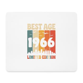 1966 Retro Geburtstag 1966 Vintage 1966 - Mousepad (Querformat) - Weiß - Vorne