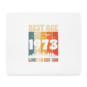 1973 Retro Birthday 1973 Vintage 1973 - Mouse Pad (horizontal) - white - Front