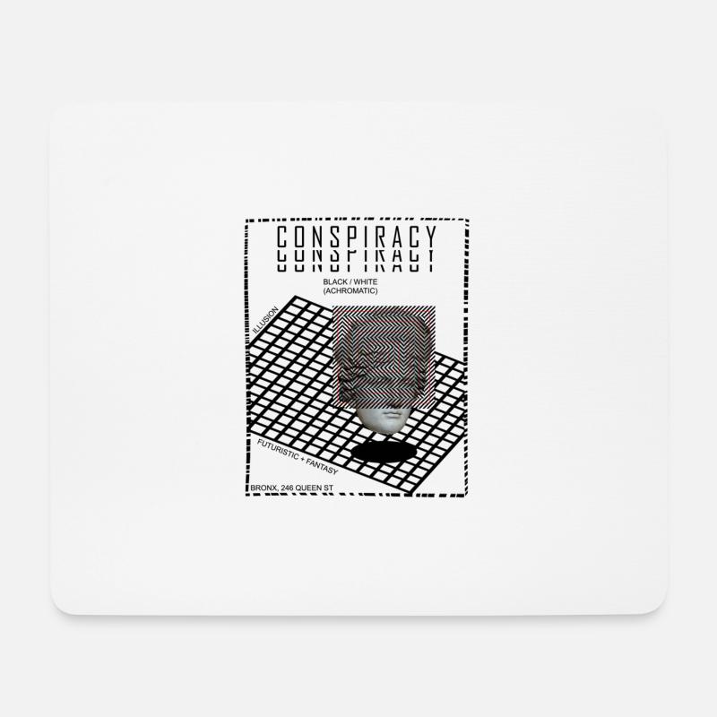 poster - Mouse Pad (horizontal) - white