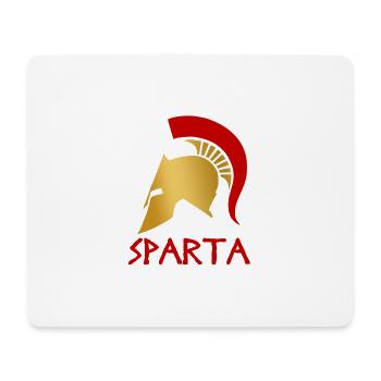 Sparte - Tapis de souris (format paysage) - blanc - Devant