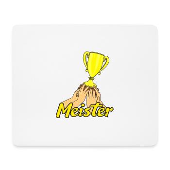 The Meister Design - Mouse Pad (horizontal) - white - Front