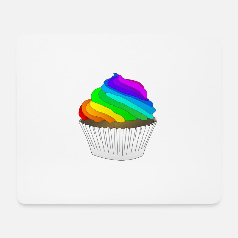 Cupcake - Mouse Pad (horizontal) - white