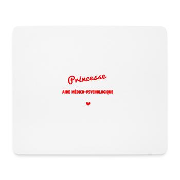 Aide medico psychologique - Tapis de souris (format paysage) - blanc - Devant