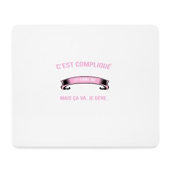 Yoseikan budo - Tapis de souris (format paysage) - blanc - Devant