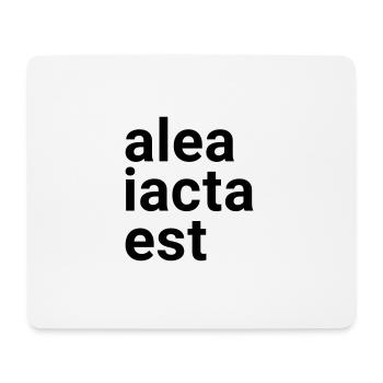 alea iacta est - Mousepad (Querformat) - Weiß - Vorne