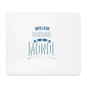 Meilleur Doudou du monde homme - Tapis de souris (format paysage) - blanc - Devant