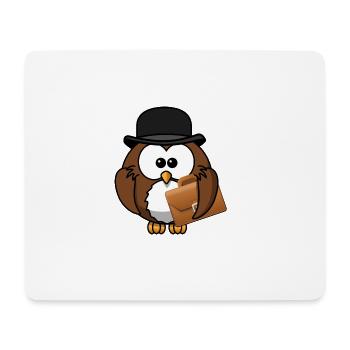 backpack suitcase backpack bag briefcase89 - Mouse Pad (horizontal) - white - Front