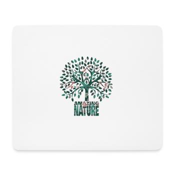 Amazing Nature Color - Mouse Pad (horizontal) - white - Front