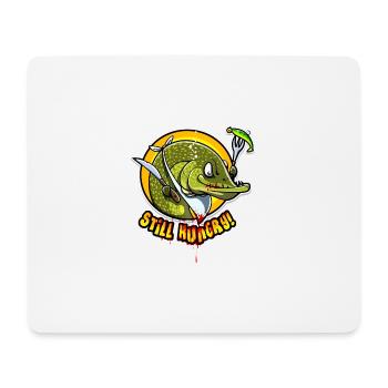 STILL HUNGRY - Mousepad (Querformat) - Weiß - Vorne