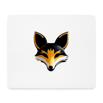 Fennec logo - Mouse Pad (horizontal) - white - Front