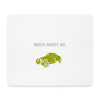 big brother - Mousepad (Querformat) - Weiß - Vorne