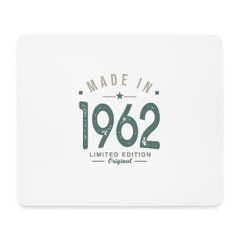 made in 1962 anniversaire 60 ans cadeau humour - Tapis de souris (format paysage) - blanc - Devant