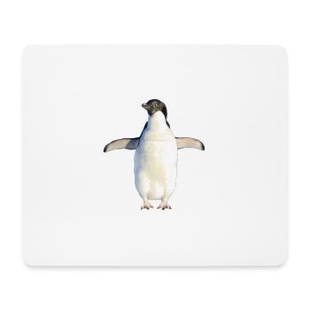 süßer Pinguin - Mousepad (Querformat) - Weiß - Vorne