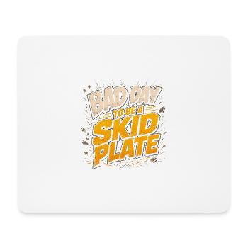 Off-Road Humour : Mauvais Jour pour le Sabot - Tapis de souris (format paysage) - blanc - Devant