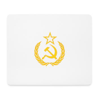 Sowjetunion Kommunismus USSR UDSSR Russland - Mousepad (Querformat) - Weiß - Vorne