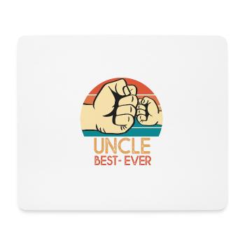 Gift uncle uncle best ever uncle uncle - Mouse Pad (horizontal) - white - Front