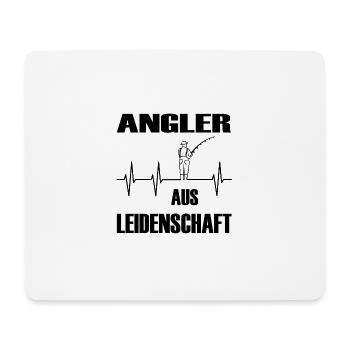 Angeln - Mousepad (Querformat) - Weiß - Vorne