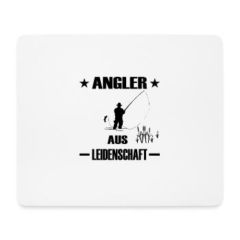 Angeln - Mousepad (Querformat) - Weiß - Vorne