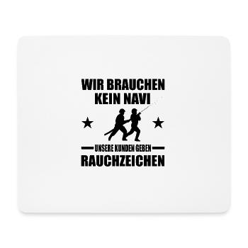 Feuerwehr - Mousepad (Querformat) - Weiß - Vorne